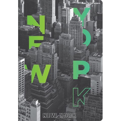 Brulion A5 CITY 96k. 70g krata Top 2000 (400169512)