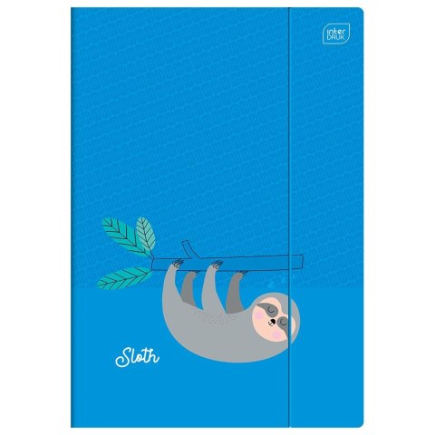 Teczka kartonowa na gumkę BB KIDS TROPIC A4 mix Interdruk (TEGUBBKT)