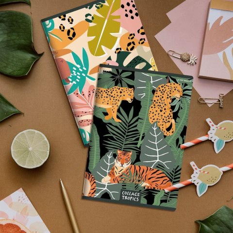 Zeszyt COLLAGE TROPICS A5 96k. 70g linia Top 2000 (400157940)