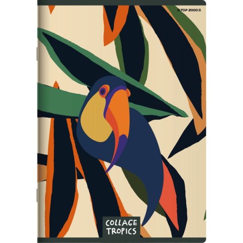 Zeszyt COLLAGE TROPICS A5 96k. 70g linia Top 2000 (400157940)