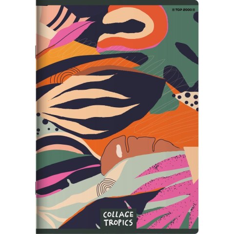 Zeszyt COLLAGE TROPICS A5 96k. 70g linia Top 2000 (400157940)