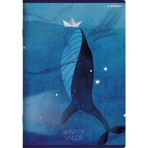 Zeszyt WINTER SAILOR A5 60k. 70g linia Top 2000 (400157926)