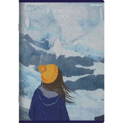 Zeszyt WINTER SAILOR A5 60k. 70g linia Top 2000 (400157926)