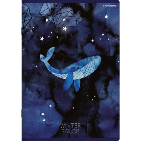 Zeszyt WINTER SAILOR A5 60k. 70g linia Top 2000 (400157926)