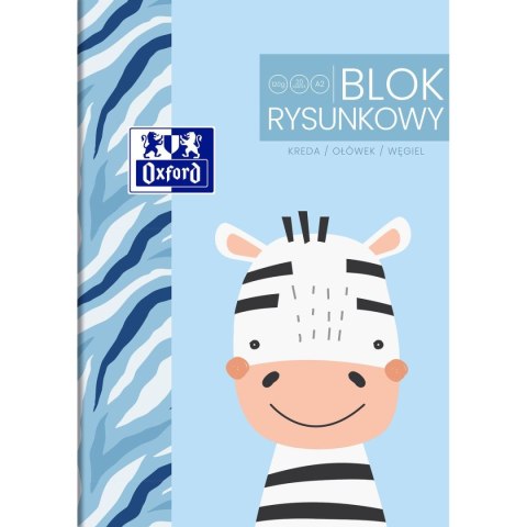 Blok rysunkowy Kids A2 biały 120g 20k Oxford (400170352)