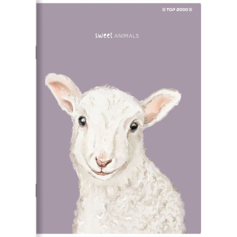 Zeszyt Top 2000 SWEET ANIMAL 400169465 A5 60k. 70g linia Zeszyt Top 2000 SWEET ANIMAL 400169465 A5 60k. 70g linia