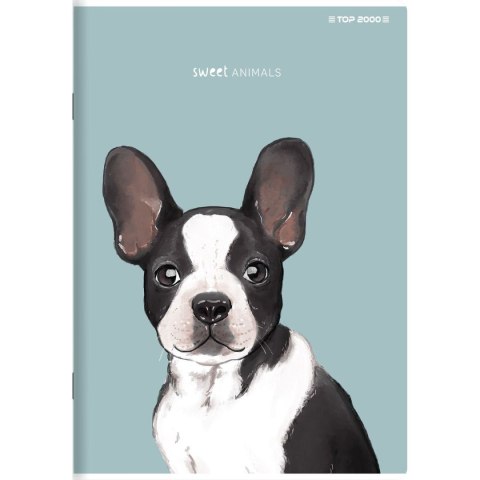 Zeszyt Top 2000 SWEET ANIMAL 400169465 A5 60k. 70g linia Zeszyt Top 2000 SWEET ANIMAL 400169465 A5 60k. 70g linia