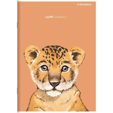 Zeszyt Top 2000 SWEET ANIMAL 400169465 A5 60k. 70g linia Zeszyt Top 2000 SWEET ANIMAL 400169465 A5 60k. 70g linia