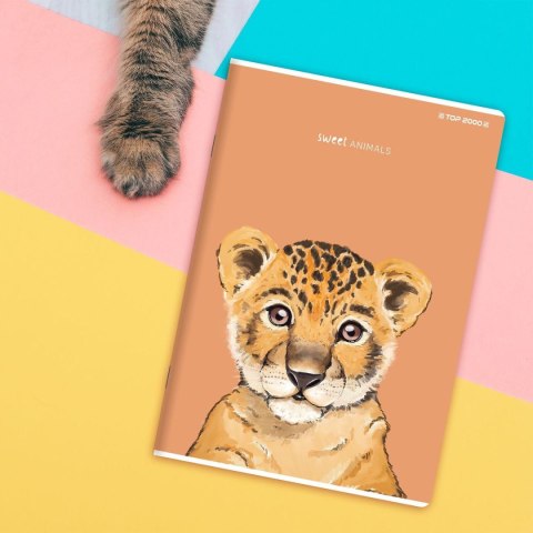 Zeszyt Top 2000 SWEET ANIMAL 400169465 A5 60k. 70g linia Zeszyt Top 2000 SWEET ANIMAL 400169465 A5 60k. 70g linia