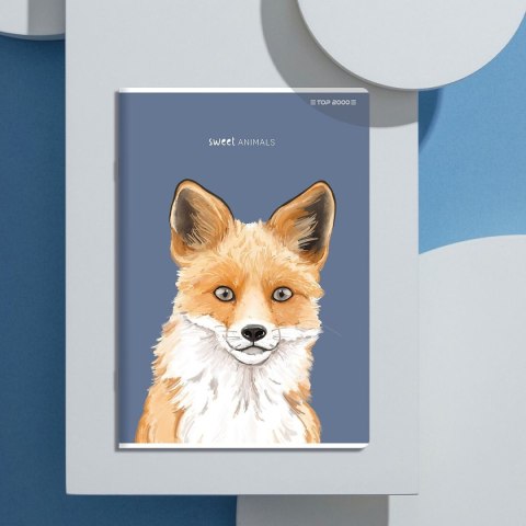 Zeszyt Top 2000 SWEET ANIMAL 400169465 A5 60k. 70g linia Zeszyt Top 2000 SWEET ANIMAL 400169465 A5 60k. 70g linia