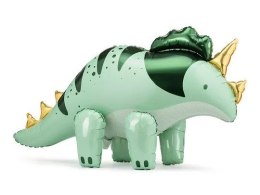 Balon foliowy Partydeco Triceratops, 101x60.5cm, zielony (FB186)