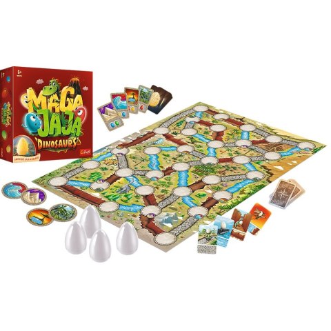 Gra planszowa Magajaja Dinosaurs Magajaja Dinosaurs Trefl (02281)