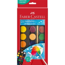 Farby akwarelowe Faber Castell 21 kolor. (12502 FC)