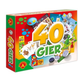 Gra edukacyjna 40 gier Alexander