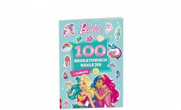 Książka dla dzieci Barbie™. 100 brokatowych naklejek Ameet