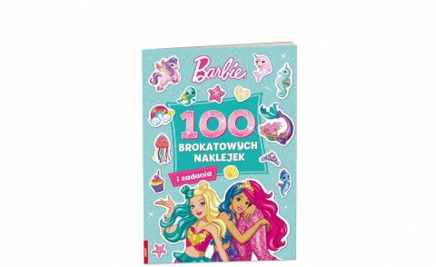 Książka dla dzieci Ameet Barbie™. 100 brokatowych naklejek