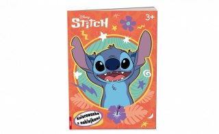 Książka dla dzieci Stitch Kolorowanka z Naklejkami Ameet