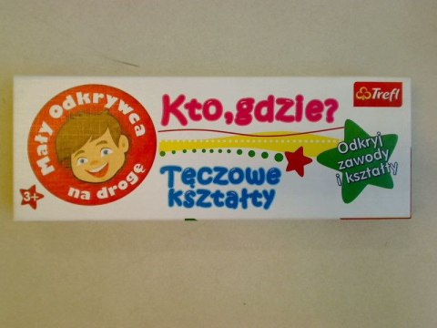 Gra edukacyjna Mały Odkrywca Tęczowe kształty Trefl (01240)
