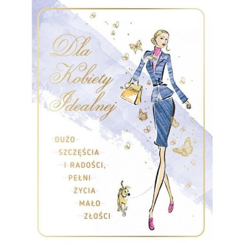 Kartka składana urodziny [mm:] 150x200 Art Nuvo (5902973358742)