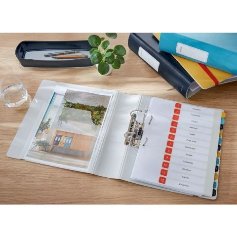 Segregator dźwigniowy Leitz Cosy Active A4 80mm żółty (10380019) Segregator dźwigniowy Leitz Cosy Active A4 80mm żółty (10380019)