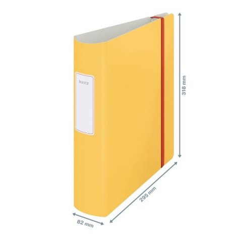 Segregator dźwigniowy Leitz Cosy Active A4 80mm żółty (10380019) Segregator dźwigniowy Leitz Cosy Active A4 80mm żółty (10380019)