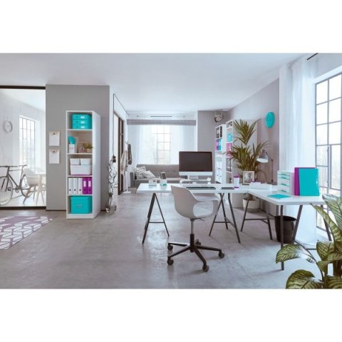 Teczka plastikowa na gumkę Wow A4 fioletowy Leitz (45990062)