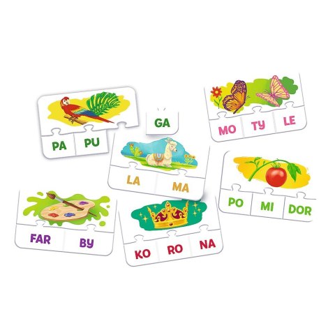 Gra edukacyjna Rodzina Treflików Sylaby Sylaby Trefl (02258)