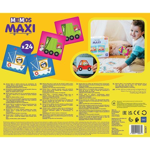 Gra pamięciowa Trefl Memos Maxi Pojazdy (02267) Gra pamięciowa Trefl Memos Maxi Pojazdy (02267)