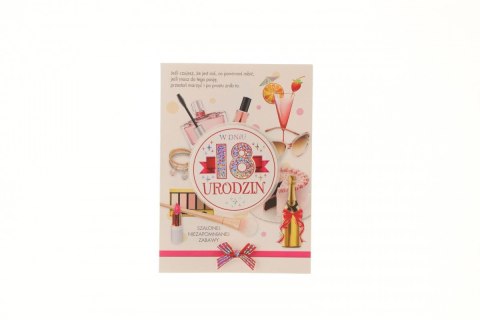 Kartka składana 18-stka C6 Top Graphic (BOGH)