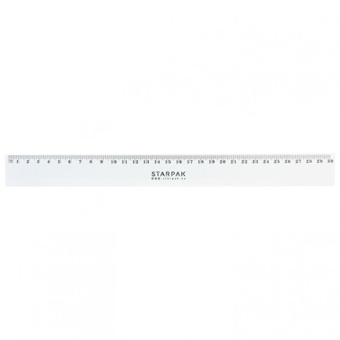 Linijka plastikowa Starpak 30cm (472867) Linijka plastikowa Starpak 30cm (472867)