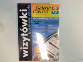 Papier ozdobny (wizytówkowy) A4 Leonardo Galeria Papieru