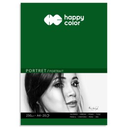 Blok artystyczny Happy Color A4 250g 20k (HA 7825 2030-A20)