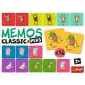 Gra pamięciowa Trefl Memos Classic & Plus, Ruch i dźwięk - zwierzaki (02271)