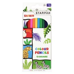 Kredki ołówkowe Starpak Safari Safari 12 kol. (501767)