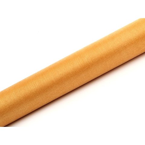 Organza organza Gładka 0,36x9 [mm x m] ZŁOTE Partydeco (ORS-019)