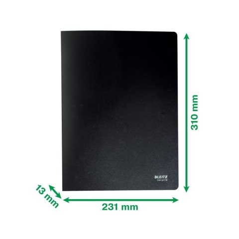 Teczka ofertowa Leitz recycle A4 kolor: czarny 20 kieszeni (46760095) Teczka ofertowa Leitz recycle A4 kolor: czarny 20 kieszeni (46760095)