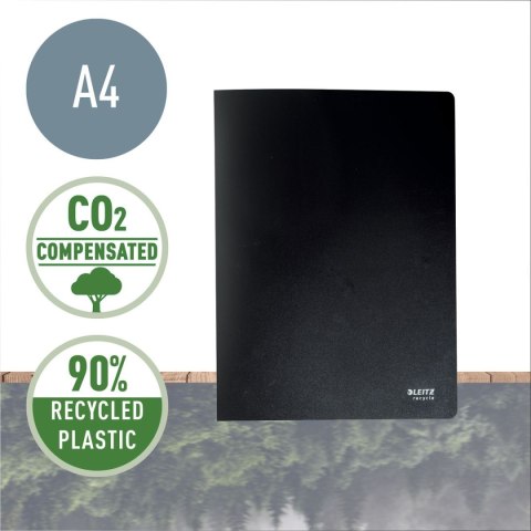 Teczka ofertowa Leitz recycle A4 kolor: czarny 20 kieszeni (46760095) Teczka ofertowa Leitz recycle A4 kolor: czarny 20 kieszeni (46760095)
