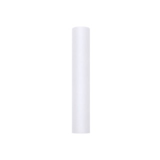 Tiul tiul 30x9 [mm x m] biały Partydeco (TIU30-008)