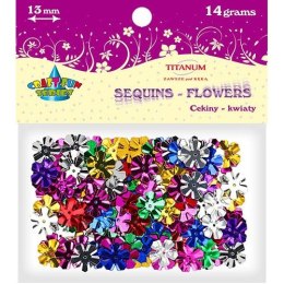 Cekiny Titanum Craft-fun Craft-Fun Series kwiatki (CK070)