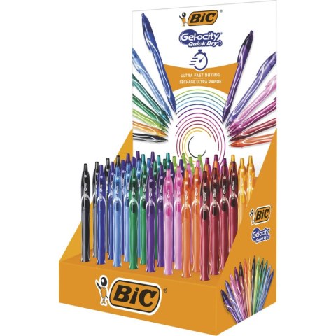 Długopis GEL_OCITY wkład mix 0,7mm Bic (964785)