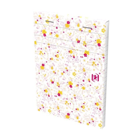Kołozeszyt (kołonotatnik) A6 Floral 80k. 90g linia Oxford (400094827)