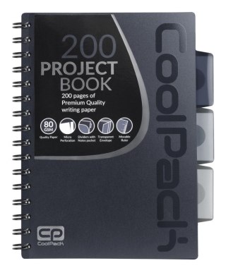 Kołobrulion A5 gray 200k. 80g kratka Patio (94184CP)