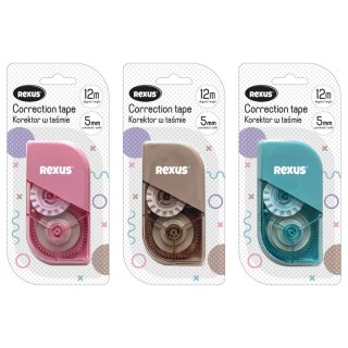 Korektor w taśmie (myszka) 5x12 [mm*m] Beniamin (5437)