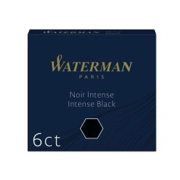 Naboje Waterman czarny (S0110940)