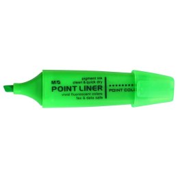 Zakreślacz Point Liner AHM21572 M&G zapachowy ścięta końcówka 1-4 mm zielony