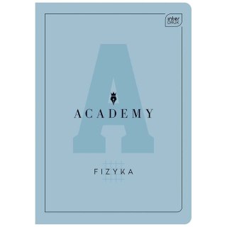 Zeszyt tematyczny A5 ACADEMY 60k. 90g krata Interdruk (ZE60#FIZACA)