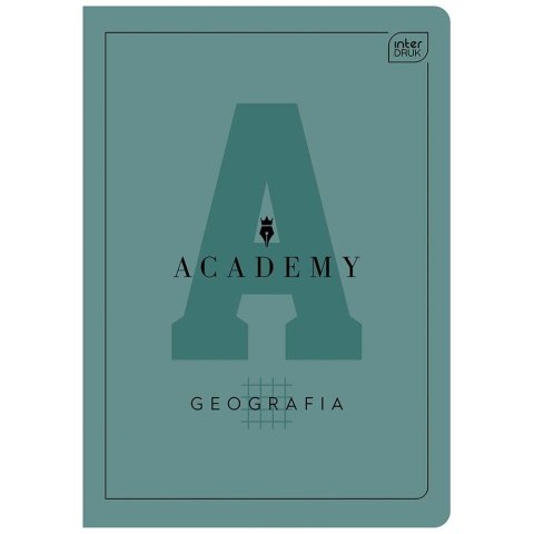 Zeszyt tematyczny Interdruk ACADEMY A5 60k. 90g krata (ZE60#GEOACA)