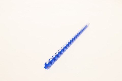 Grzbiety do bindowania A4 niebieski plastik śr. 10mm Opus