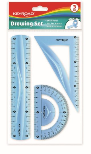 Komplet geometryczny elastyczny 3 el. Keyroad (KR970858)