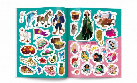 Książka dla dzieci Disney Uczy. Disney Księżniczka. B jak Bella Ameet (UAL 9301)